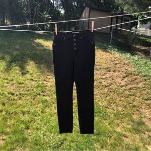 Madewell jeans | Button fly | 10” high rise skinny